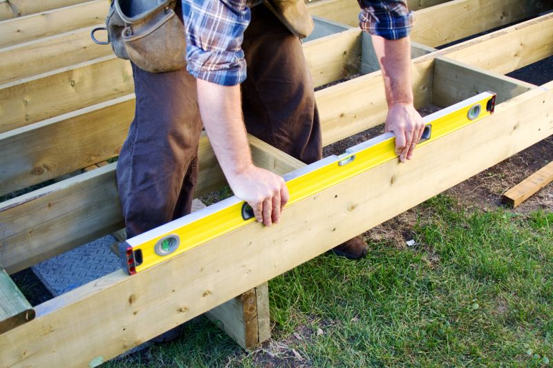 Ground Level Deck Construction in Boston, MA