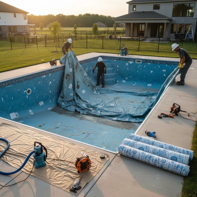 Vinyl Pool Liner Repair