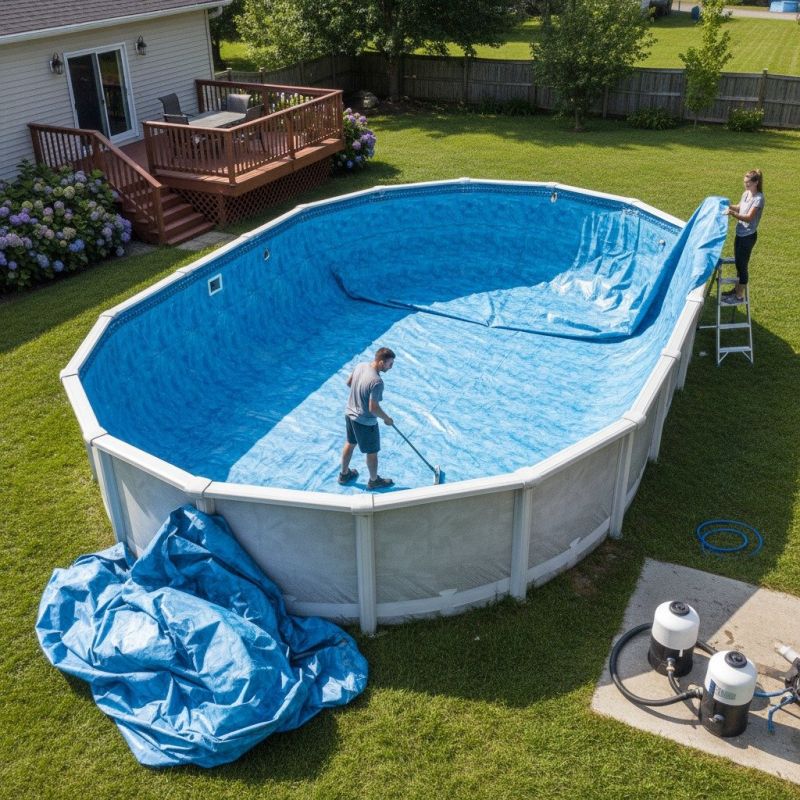Vinyl Pool Liner Repair