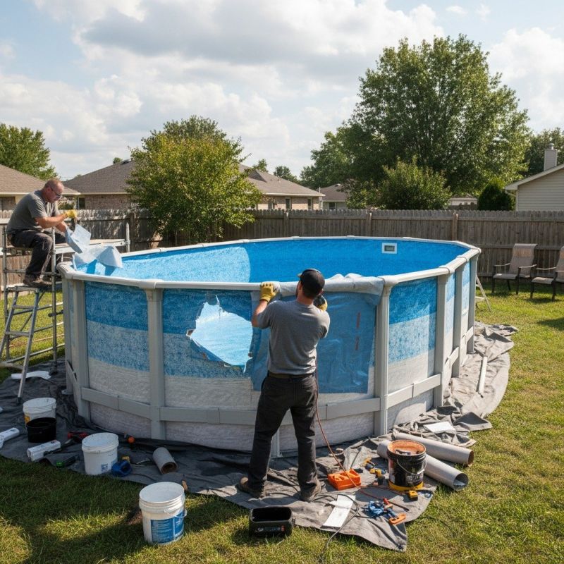 Vinyl Pool Liner Repair